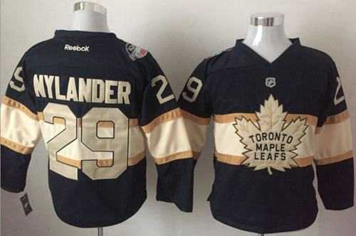 Toronto Maple Leafs #29 William Nylander Black Cream 100th Anniversary Stitched NHL Jersey Toronto Maple Leafs #29 William Nylander Black Cream 100th Anniversary Stitched NHL Jersey