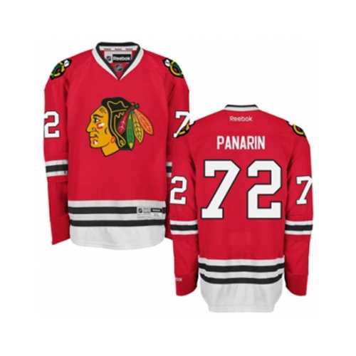 Youth Chicago Blackhawks #72 Artemi Panarin Red Home NHL Jersey