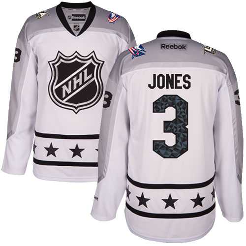 Youth Columbus Blue Jackets #3 Seth Jones White 2017 All-Star Metropolitan Division Stitched NHL Jersey