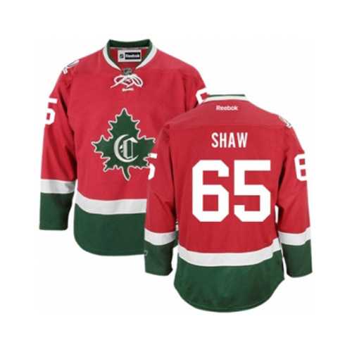 Youth Montreal Canadiens #65 Andrew Shaw Red New CD NHL Jersey
