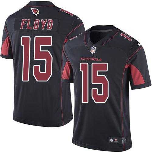 Youth Nike Arizona Cardinals #15 Michael Floyd Black Stitched NFL Limited Rush Jersey