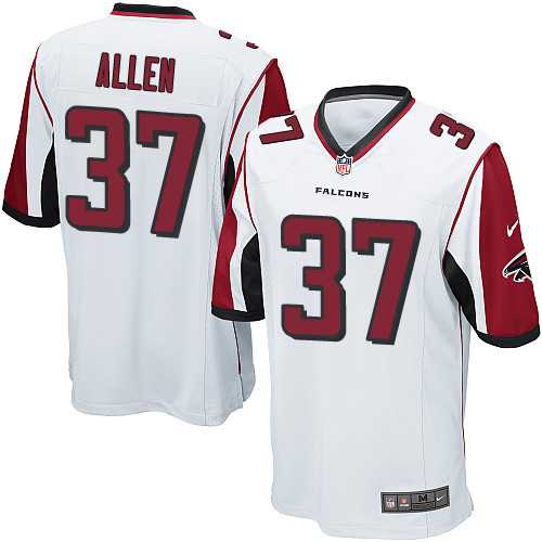 Youth Nike Atlanta Falcons #37 Ricardo Allen White Stitched NFL Elite Jersey