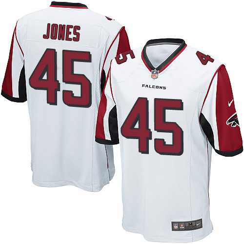 Youth Nike Atlanta Falcons #45 Deion Jones WhiteStitched NFL Elite Jersey