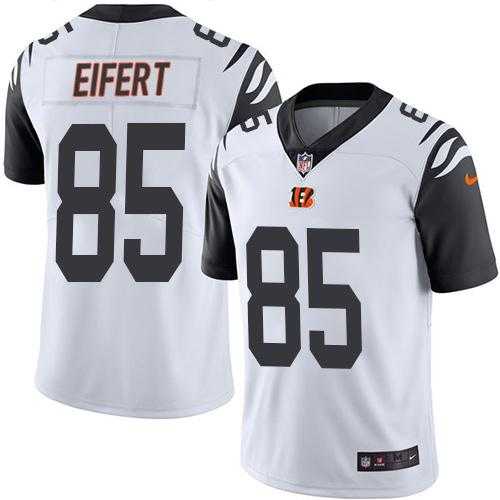 Youth Nike Cincinnati Bengals #85 Tyler Eifert White Stitched NFL Limited Rush Jersey Youth Nike Cincinnati Bengals #85 Tyler Eifert White Stitched NFL Limited Rush Jersey
