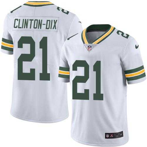 Youth Nike Green Bay Packers #21 Ha Ha Clinton-Dix White Stitched NFL Limited Rush Jersey