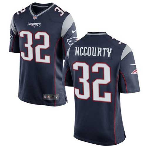 Youth Nike New England Patriots #32 Devin McCourty Navy Blue Team Color Stitched NFL New Elite Jersey