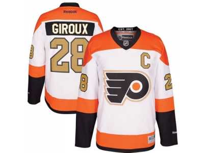 Youth Philadelphia Flyers #28 Claude Giroux White 3rd Stitched NHL Jersey