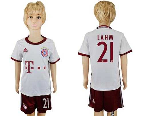 Bayern Munchen #21 Lahm SEC Away Kid Soccer Club JerseyBayern Munchen #21 Lahm SEC Away Kid Soccer Club Jersey