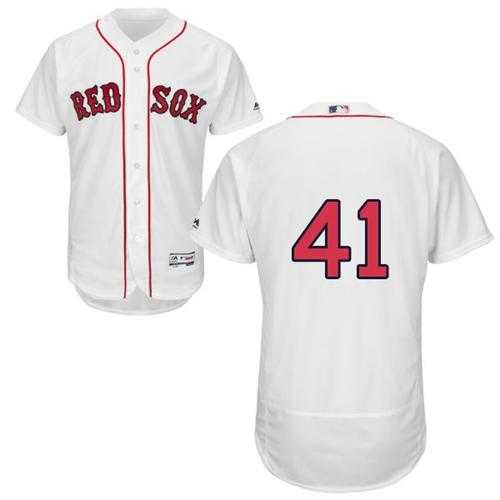 Boston Red Sox #41 Chris Sale White Flexbase Authentic Collection Stitched MLB Jersey