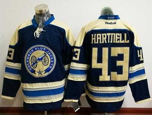 Columbus Blue Jackets #43 Scott Hartnell Navy Blue Alternate Stitched NHL Jersey