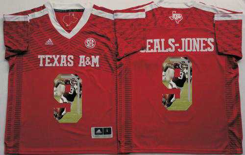 Texas A&M Aggies #9 Ricky Seals-Jones Red Player Fashion Stitched NCAA Jersey