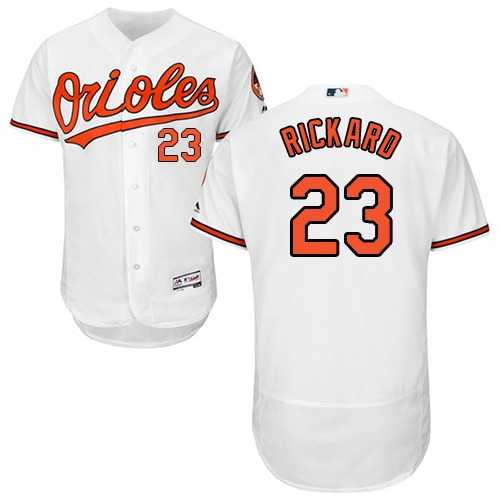 Baltimore Orioles #23 Joey Rickard White Flexbase Authentic Collection Stitched MLB Jersey Baltimore Orioles #23 Joey Rickard White Flexbase Authentic Collection Stitched MLB Jersey