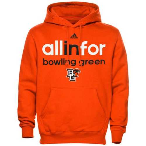 Bowling Green St. Falcons Adidas Ultimate All In For Hoodie Orange