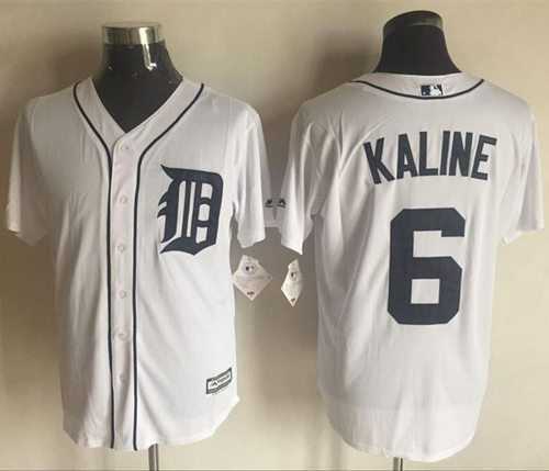 Detroit Tigers #6 Al Kaline White New Cool Base Stitched MLB Jersey