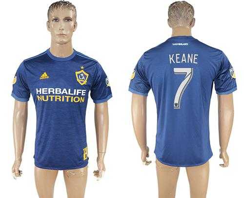 Los Angeles Galaxy #7 Keane Away Soccer Club Jersey
