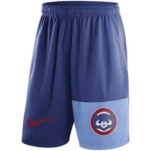Men's Chicago Cubs Nike Royal Cooperstown Collection Dry Fly Shorts