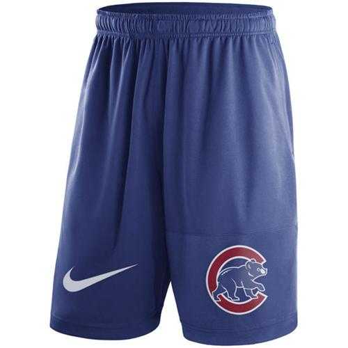 Men's Chicago Cubs Nike Royal Dry Fly Shorts