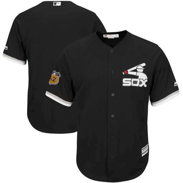 Men's Chicago White Sox Majestic Black 2017 Spring Training Cool Base Jersey Men's Chicago White Sox Majestic Black 2017 Spring Training Cool Base Jersey