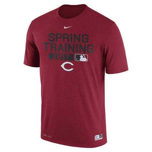 Men's Cincinnati Reds Nike Red Authentic Collection Legend Team Issue Performance T-Shirt