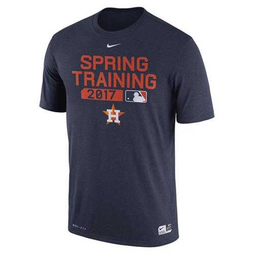 Men's Houston Astros Nike Navy Authentic Collection Legend Team Issue Performance T-Shirt