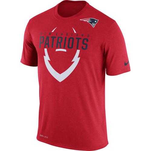 Men's New England Patriots Nike Red Legend Icon Dri-FIT T-Shirt