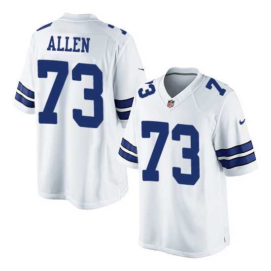 Men's Nike Dallas Cowboys #73 Larry Allen White Limited Jersey