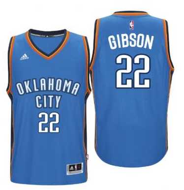 Men's Oklahoma City Thunder #22 Taj Gibson adidas Light Blue Player Swingman Jersey Men's Oklahoma City Thunder #22 Taj Gibson adidas Light Blue Player Swingman Jersey