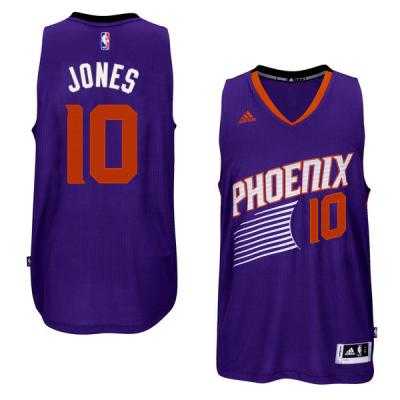 Men's Phoenix Suns #10 Derrick Jones adidas Purple Swingman Road Jersey