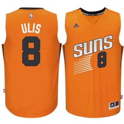 Men's Phoenix Suns #8 Tyler Ulis adidas Orange Swingman Alternate Jersey