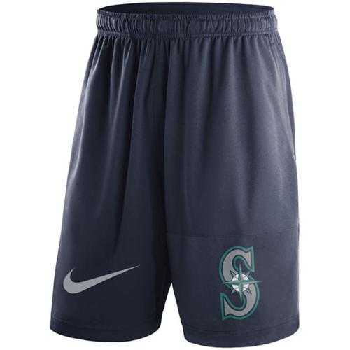 Men's Seattle Mariners Nike Navy Dry Fly Shorts
