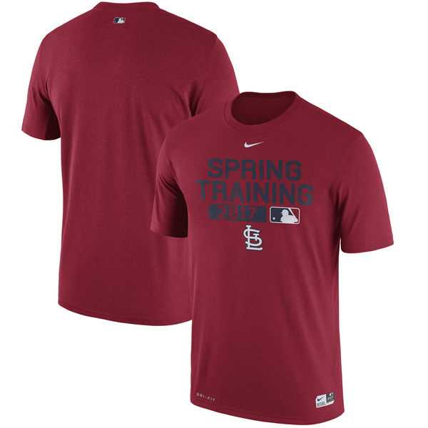 Men's St. Louis Cardinals Nike Red Authentic Collection Legend Team Issue Performance T-Shirt