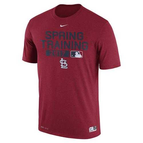Men's St.Louis Cardinals Nike Red Authentic Collection Legend Team Issue Performance T-Shirt