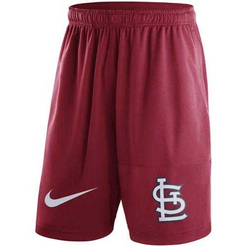 Men's St.Louis Cardinals Nike Red Dry Fly Shorts