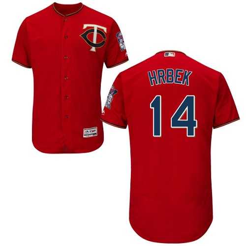 Minnesota Twins #14 Kent Hrbek Red Flexbase Authentic Collection Stitched MLB Jersey