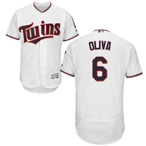 Minnesota Twins #6 Tony Oliva White Flexbase Authentic Collection Stitched MLB Jersey