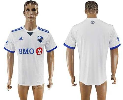 Montreal Impact Blank Away Soccer Club Jersey