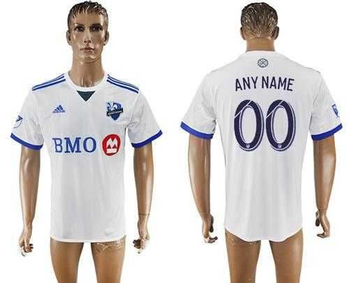 Montreal Impact Personalized Away Soccer Club Jersey