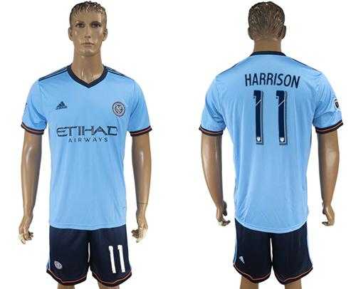 New York City #11 Harrison Home Soccer Club Jersey