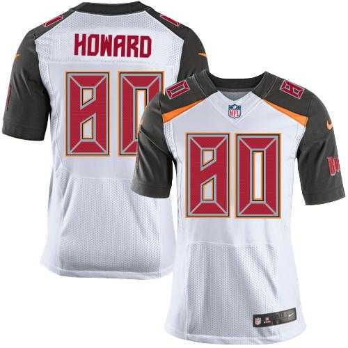Nike Tampa Bay Buccaneers #80 O. J. Howard White Men's Stitched NFL New Elite Jersey