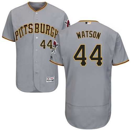 Pittsburgh Pirates #44 Tony Watson Grey Flexbase Authentic Collection Stitched MLB Jersey