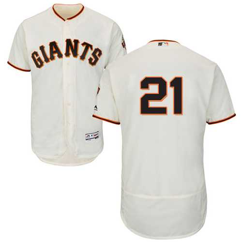 San Francisco Giants #21 Deion Sanders Cream Flexbase Authentic Collection Stitched MLB Jersey San Francisco Giants #21 Deion Sanders Cream Flexbase Authentic Collection Stitched MLB Jersey