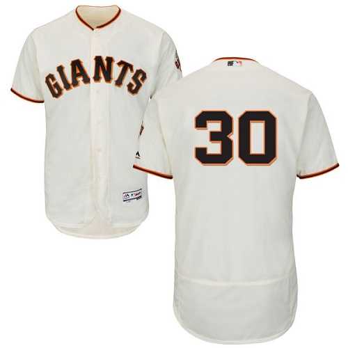 San Francisco Giants #30 Orlando Cepeda Cream Flexbase Authentic Collection Stitched MLB Jersey