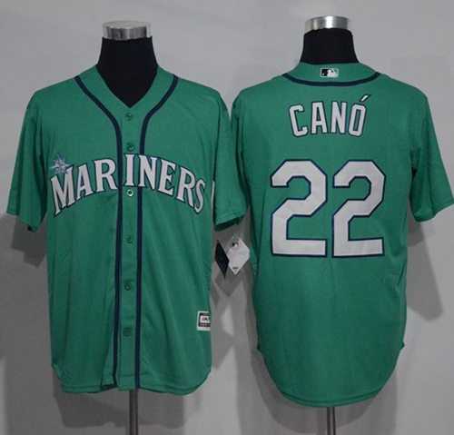 Seattle Mariners #22 Robinson Cano Green New Cool Base Stitched MLB Jersey Seattle Mariners #22 Robinson Cano Green New Cool Base Stitched MLB Jersey