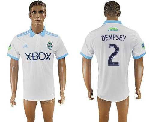 Seattle Sounders #2 Dempsey Away Soccer Club Jersey