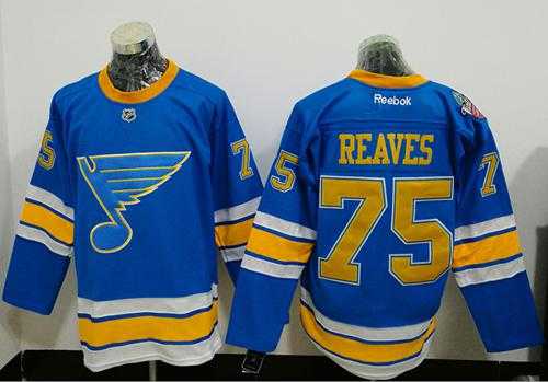 St. Louis Blues #75 Ryan Reaves Light Blue 2017 Winter Classic Stitched NHL Jersey