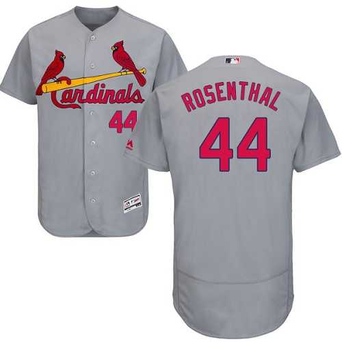 St.Louis Cardinals #44 Trevor Rosenthal Grey Flexbase Authentic Collection Stitched MLB Jersey