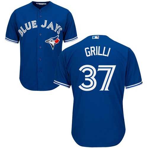 Toronto Blue Jays #37 Jason Grilli Blue Cool Base Stitched MLB Jersey