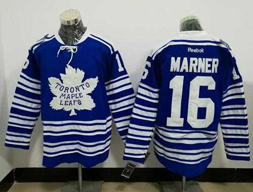 Toronto Maple Leafs #16 Mitchell Marner Blue 2014 Winter Classic Stitched NHL Jersey