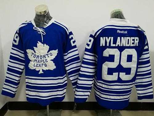 Toronto Maple Leafs #29 William Nylander Blue 2014 Winter Classic Stitched NHL Jersey