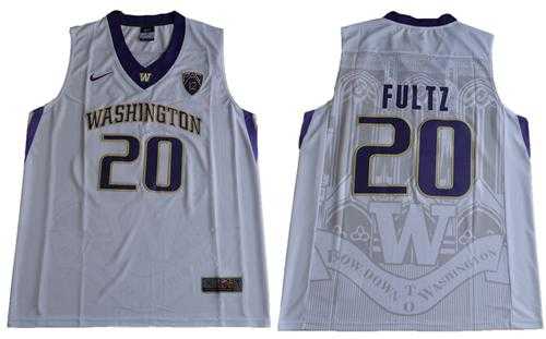 UConn Huskies #20 Markelle Fultz White Basketball Stitched NCAA Jersey